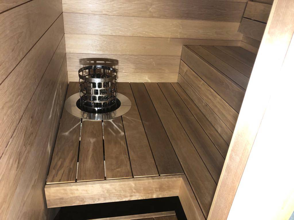 Asunnon sauna